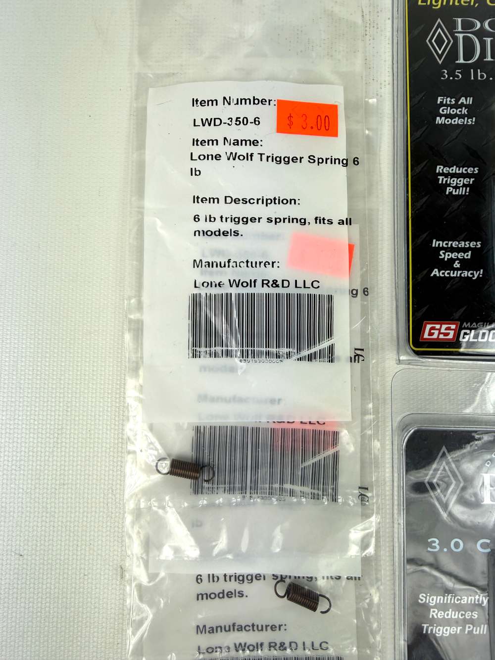 Glock Trigger Parts and Springs Bundle(Gunsmith Special)-img-1