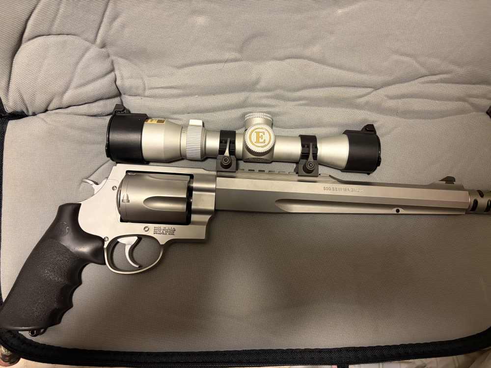 Smith & Wesson 500 Performance Center 10.5” Nikon Scope - 1 Round Fired-img-0