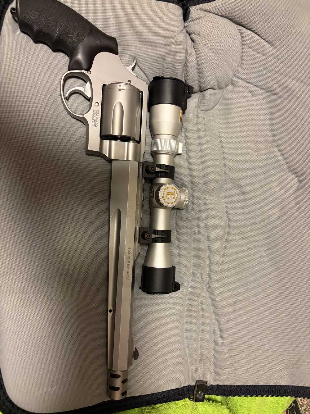 Smith & Wesson 500 Performance Center 10.5” Nikon Scope - 1 Round Fired-img-2