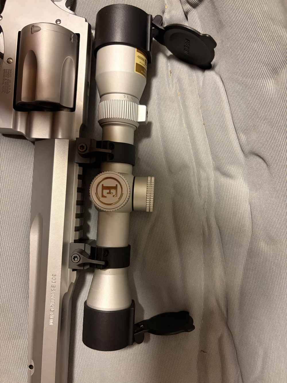 Smith & Wesson 500 Performance Center 10.5” Nikon Scope - 1 Round Fired-img-11