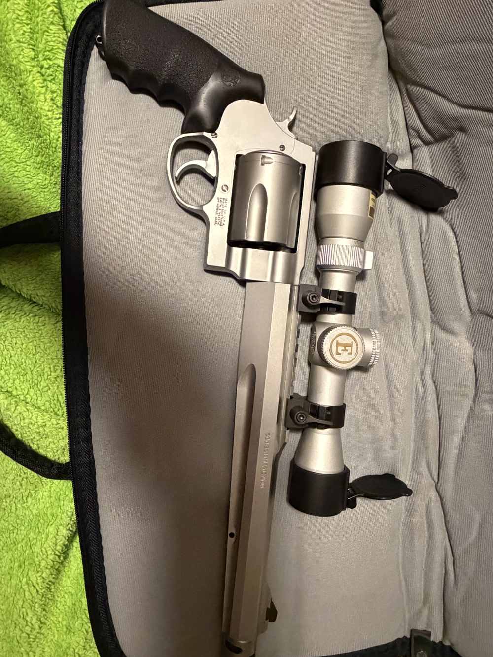 Smith & Wesson 500 Performance Center 10.5” Nikon Scope - 1 Round Fired-img-3