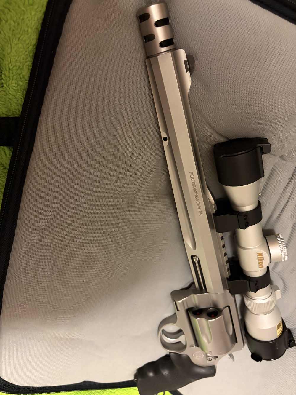 Smith & Wesson 500 Performance Center 10.5” Nikon Scope - 1 Round Fired-img-15