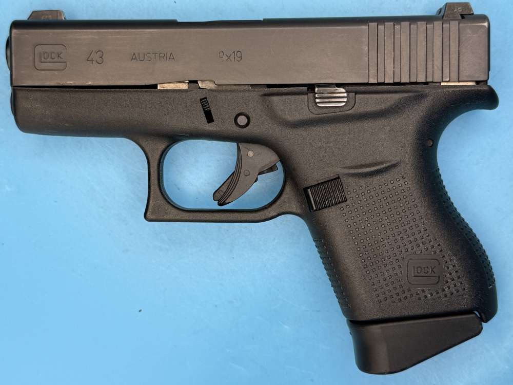 Glock 43 9mm Slimline Subcompact G43 Police Trade In GNS-img-3