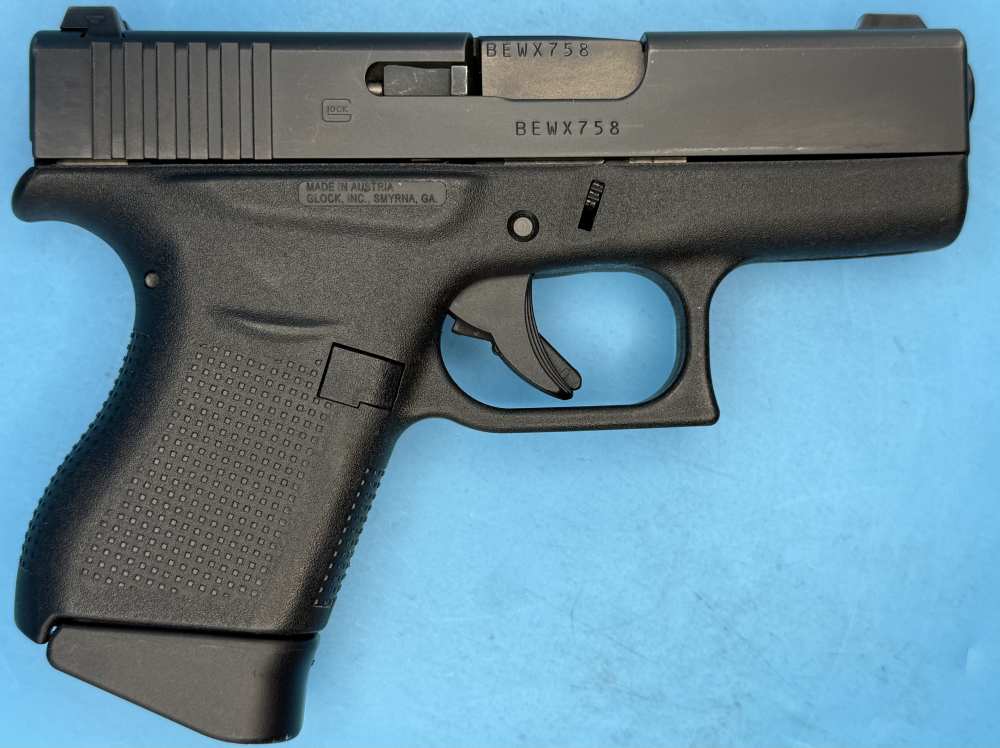 Glock 43 9mm Slimline Subcompact G43 Police Trade In GNS-img-4
