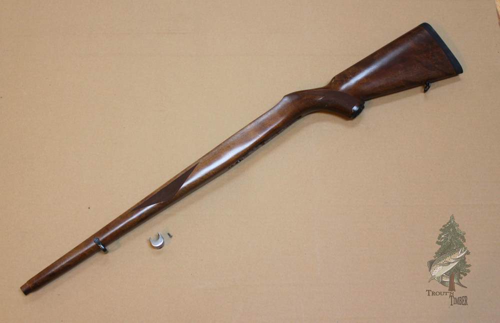 Ruger 10/22 Factory Walnut INTERNATIONAL MANNLICHER  Stock - Complete!-img-0
