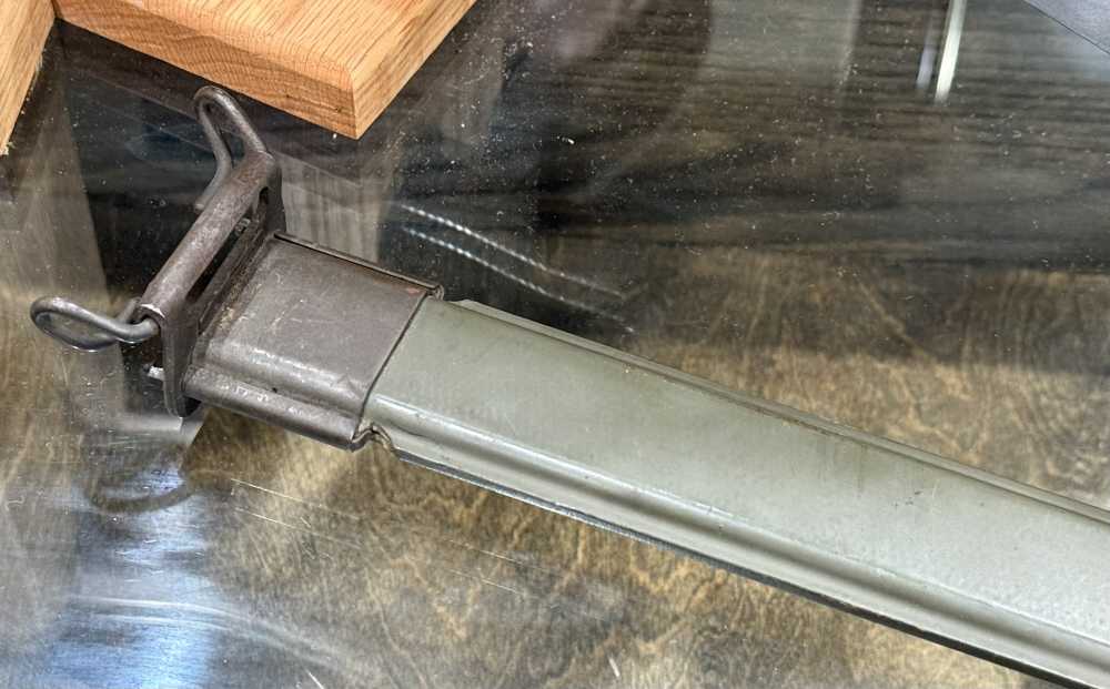 US Springfield Armory Bayonet 1920 pre WW2 WWII - EXCELLENT -img-22