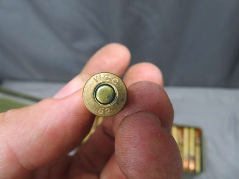 CAN OF 345 RDS US MILITARY .30-06 TRACER AMMO-WESTERN 1952-img-2