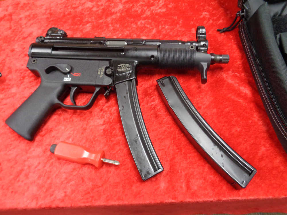 NEW H&K SP5 K 9mm SP5K PDW 2 Mag Case HK Heckler Koch WE TRADE & BUY-img-2