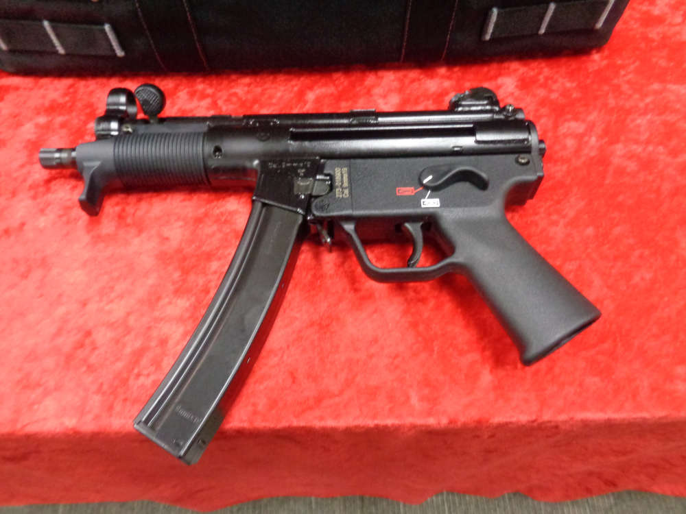 NEW H&K SP5 K 9mm SP5K PDW 2 Mag Case HK Heckler Koch WE TRADE & BUY-img-1