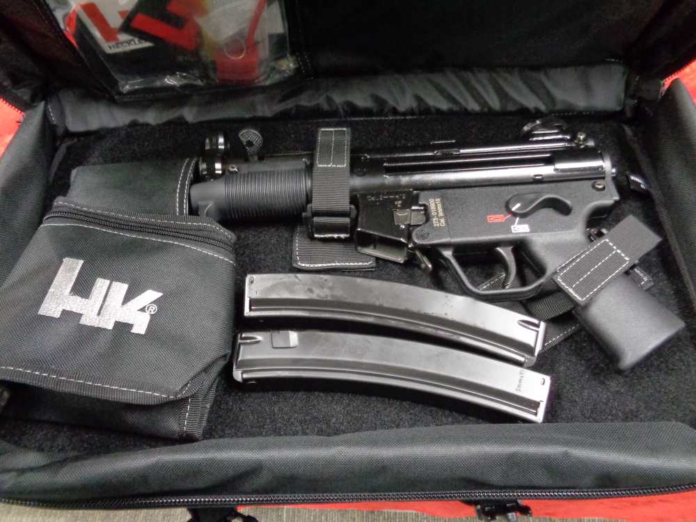NEW H&K SP5 K 9mm SP5K PDW 2 Mag Case HK Heckler Koch WE TRADE & BUY-img-8