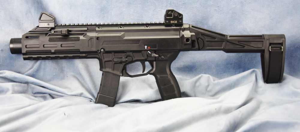 CZ Evo Scorpion 3+ 3 Plus 9mm 8" barrel FOLDING STOCK Evo3 Pistol Brace-img-28