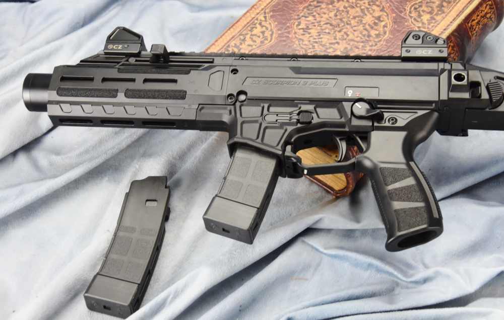 CZ Evo Scorpion 3+ 3 Plus 9mm 8" barrel FOLDING STOCK Evo3 Pistol Brace-img-7