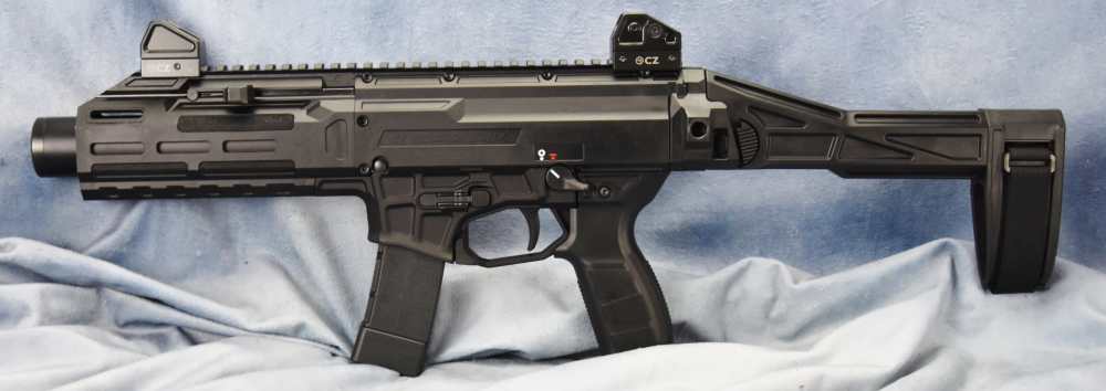CZ Evo Scorpion 3+ 3 Plus 9mm 8" barrel FOLDING STOCK Evo3 Pistol Brace-img-31