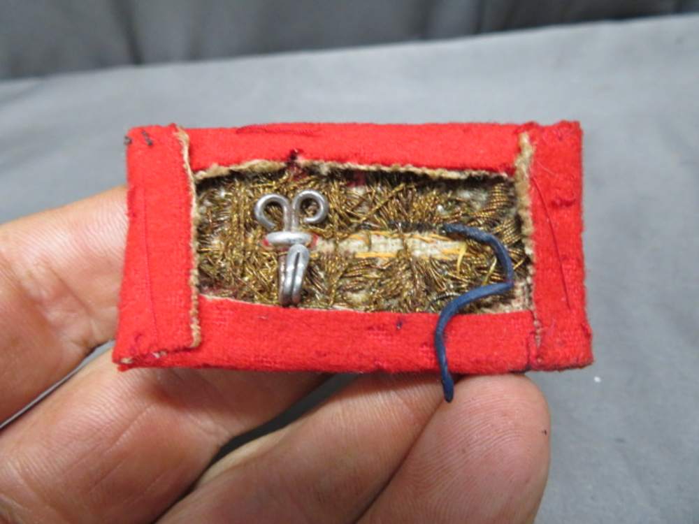 WWII GERMAN ARMY GENERAL’S TUNIC CUFF FACING-ORIGINAL-RARE-img-1