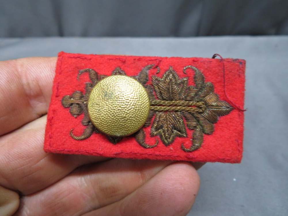WWII GERMAN ARMY GENERAL’S TUNIC CUFF FACING-ORIGINAL-RARE-img-0