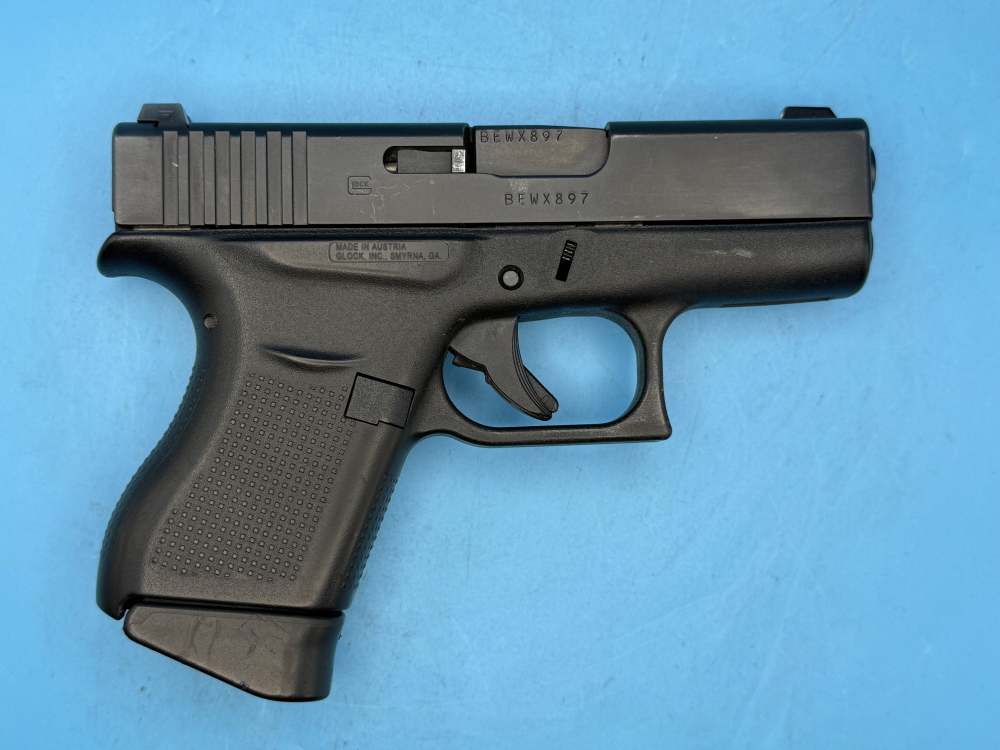 Glock 43 9mm Slimline Subcompact G43 Police Trade In GNS-img-4