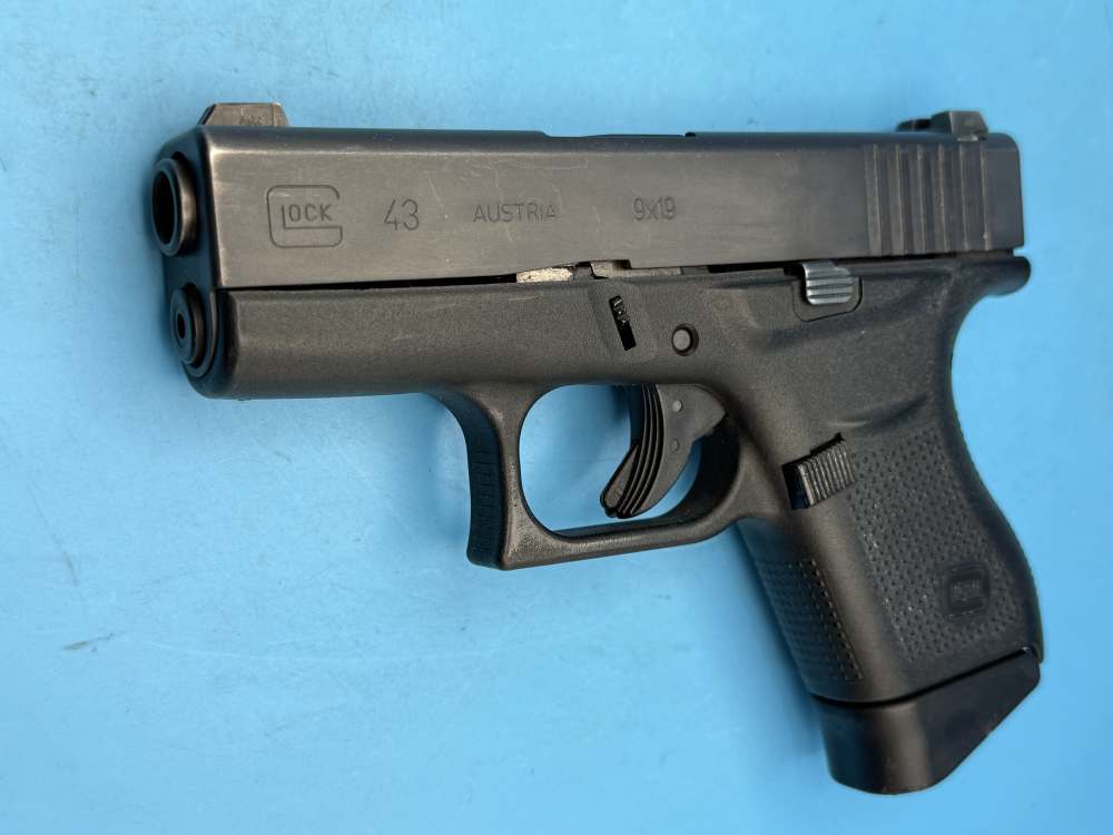 Glock 43 9mm Slimline Subcompact G43 Police Trade In GNS-img-5