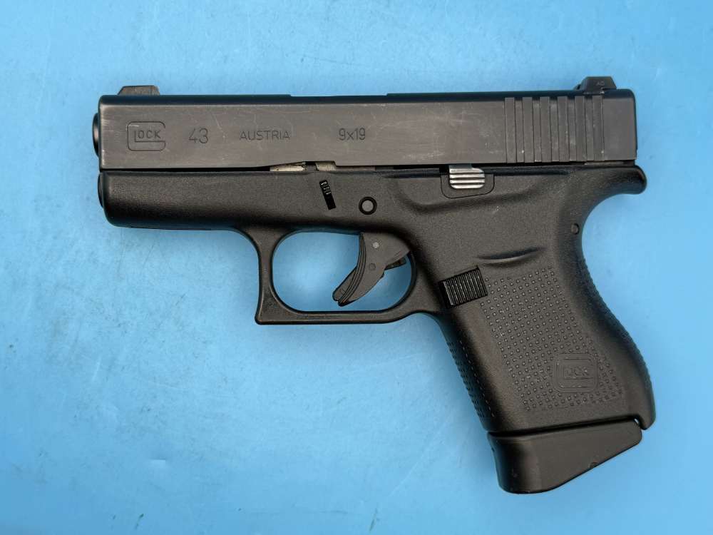 Glock 43 9mm Slimline Subcompact G43 Police Trade In GNS-img-3
