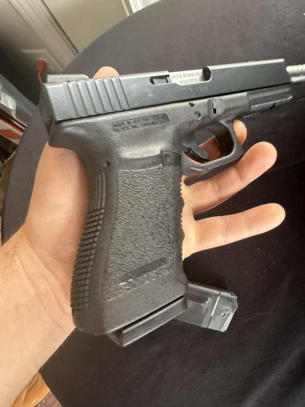 Glock G20C 10mm Semi-Auto Pistol W/EFK 6" Firedragon Hunter Barrel-img-11