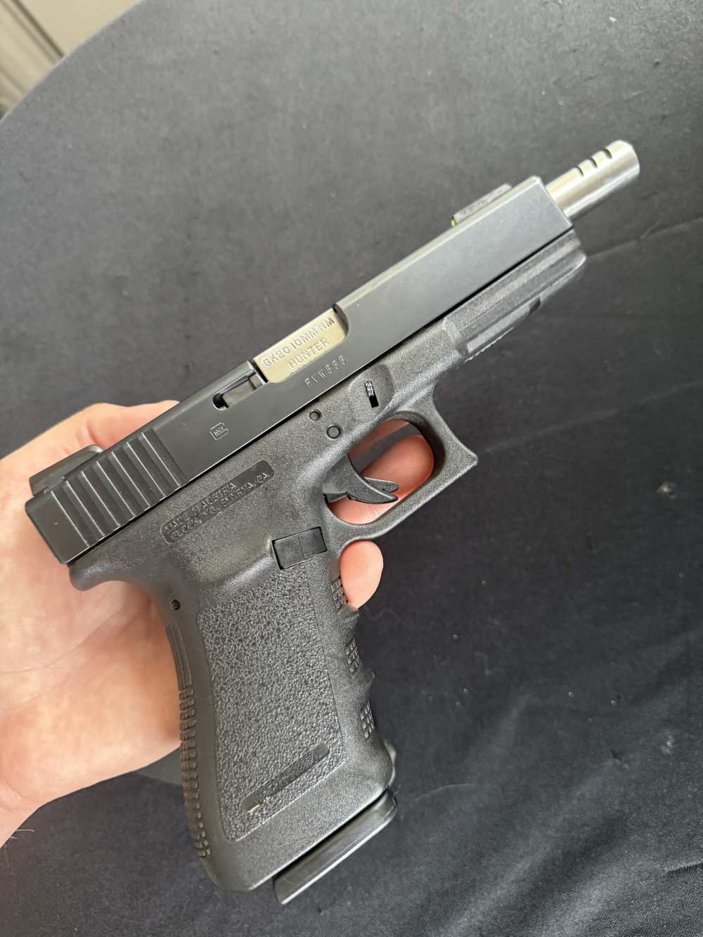 Glock G20C 10mm Semi-Auto Pistol W/EFK 6" Firedragon Hunter Barrel-img-6