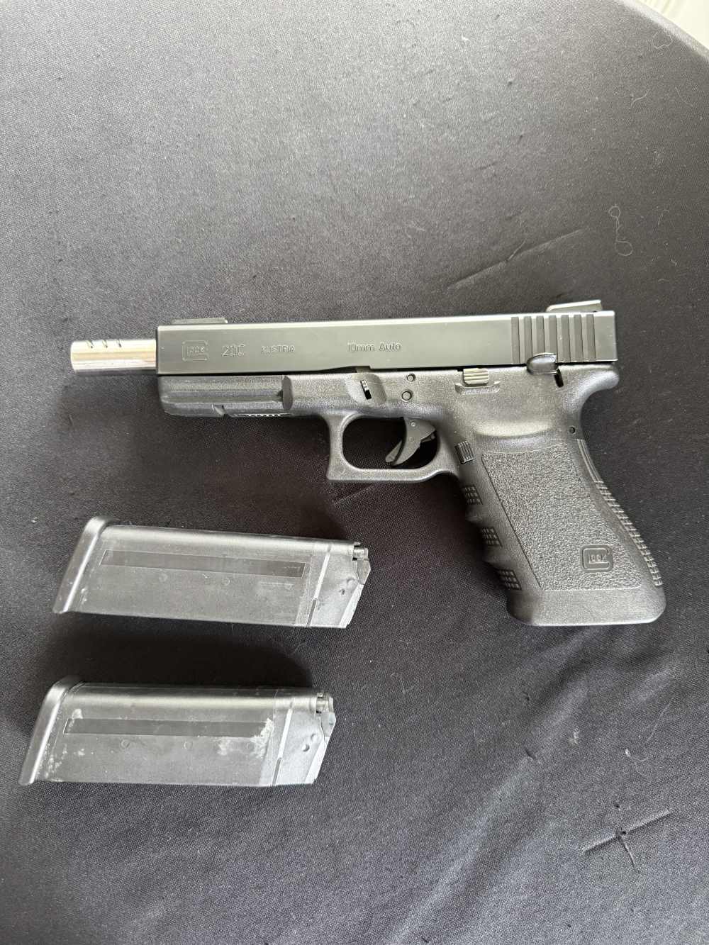 Glock G20C 10mm Semi-Auto Pistol W/EFK 6" Firedragon Hunter Barrel-img-0
