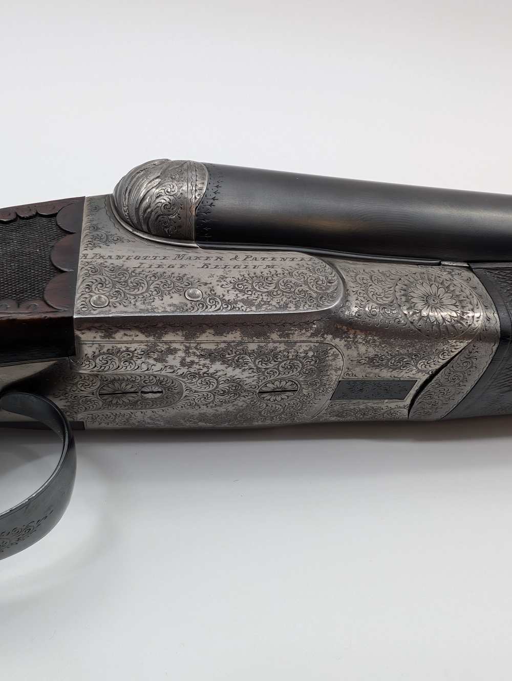 1909–1910 Auguste Francotte Medium Grade 12 Gauge Side-by-Side-img-6