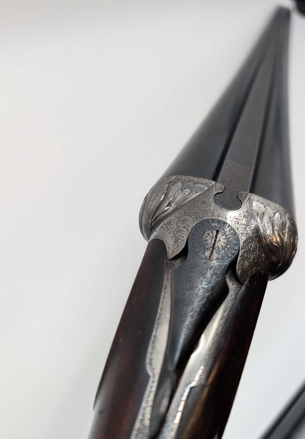 1909–1910 Auguste Francotte Medium Grade 12 Gauge Side-by-Side-img-2