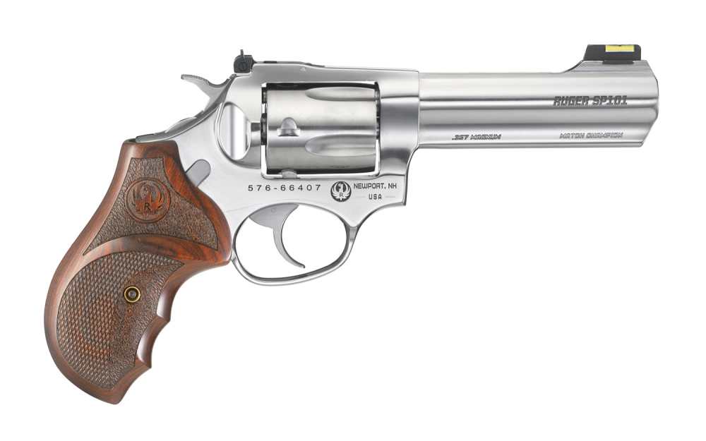RUGER SP101 Match Champion 357 Mag 4.2in Stainless Revolver 5782 No CC Fee-img-3