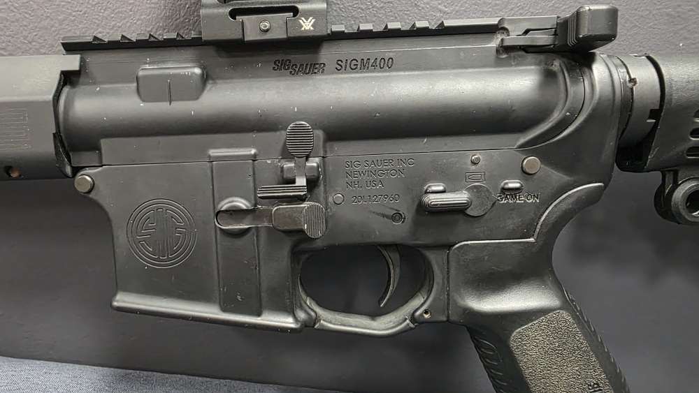 Sig Sauer M400 Tread 5.56 Machine Gun W/22LR Conv Kit Post Sample NO RESV!-img-1