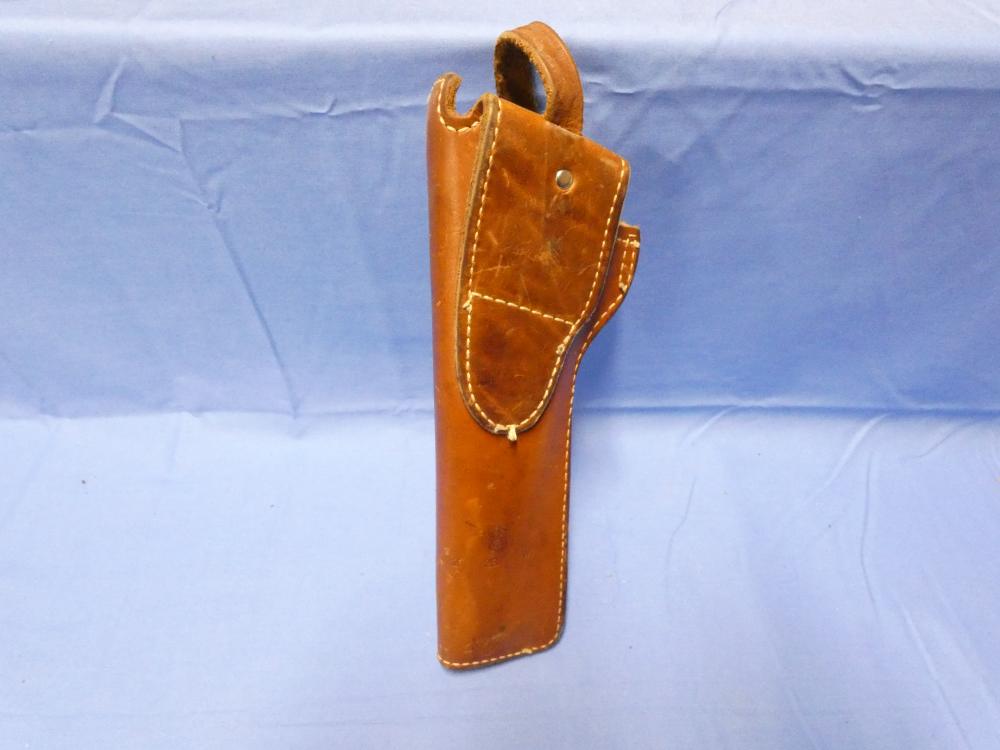 S&W SMITH & WESSON LEATHER HOLSTER FITS K-Frame 10,13,15,19,64,66 COLT POLI-img-1