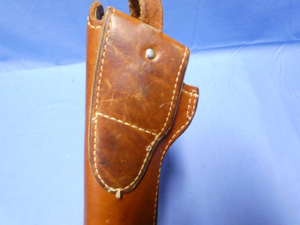 S&W SMITH & WESSON LEATHER HOLSTER FITS K-Frame 10,13,15,19,64,66 COLT POLI-img-3
