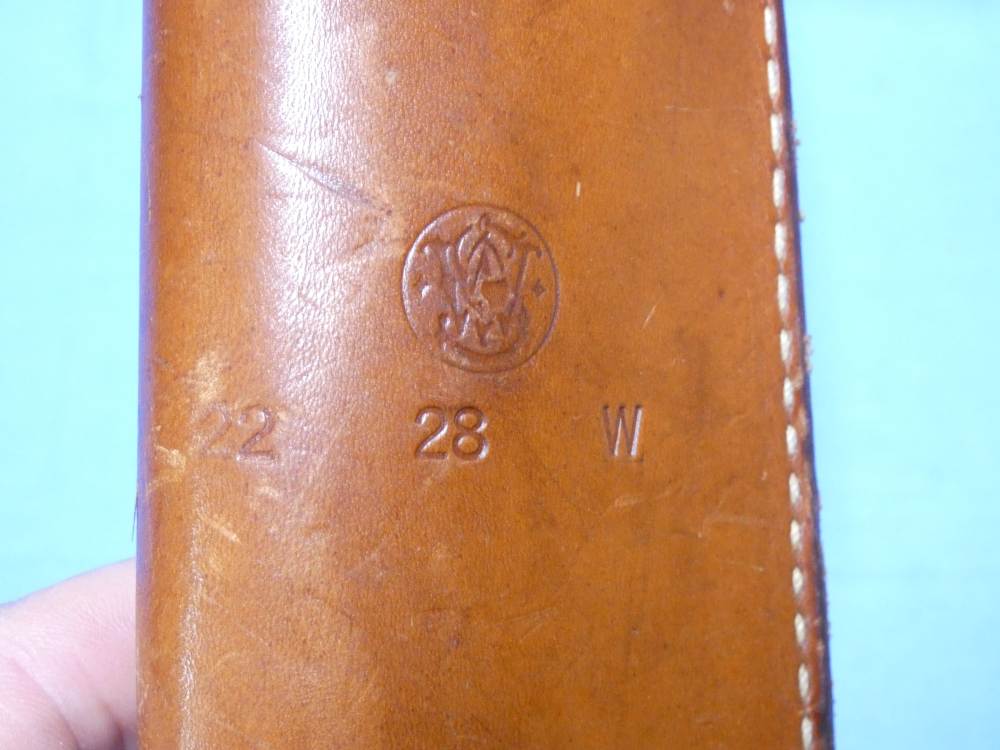 S&W SMITH & WESSON LEATHER HOLSTER FITS K-Frame 10,13,15,19,64,66 COLT POLI-img-2