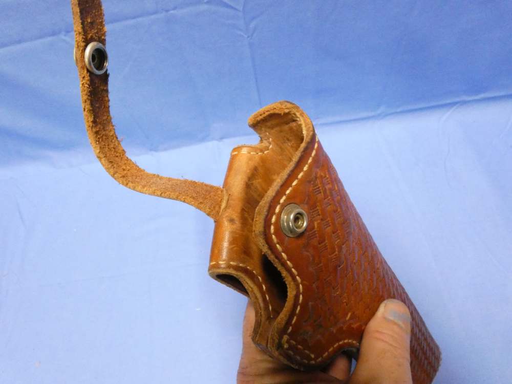 S&W SMITH & WESSON LEATHER HOLSTER FITS K-Frame 10,13,15,19,64,66 COLT POLI-img-5
