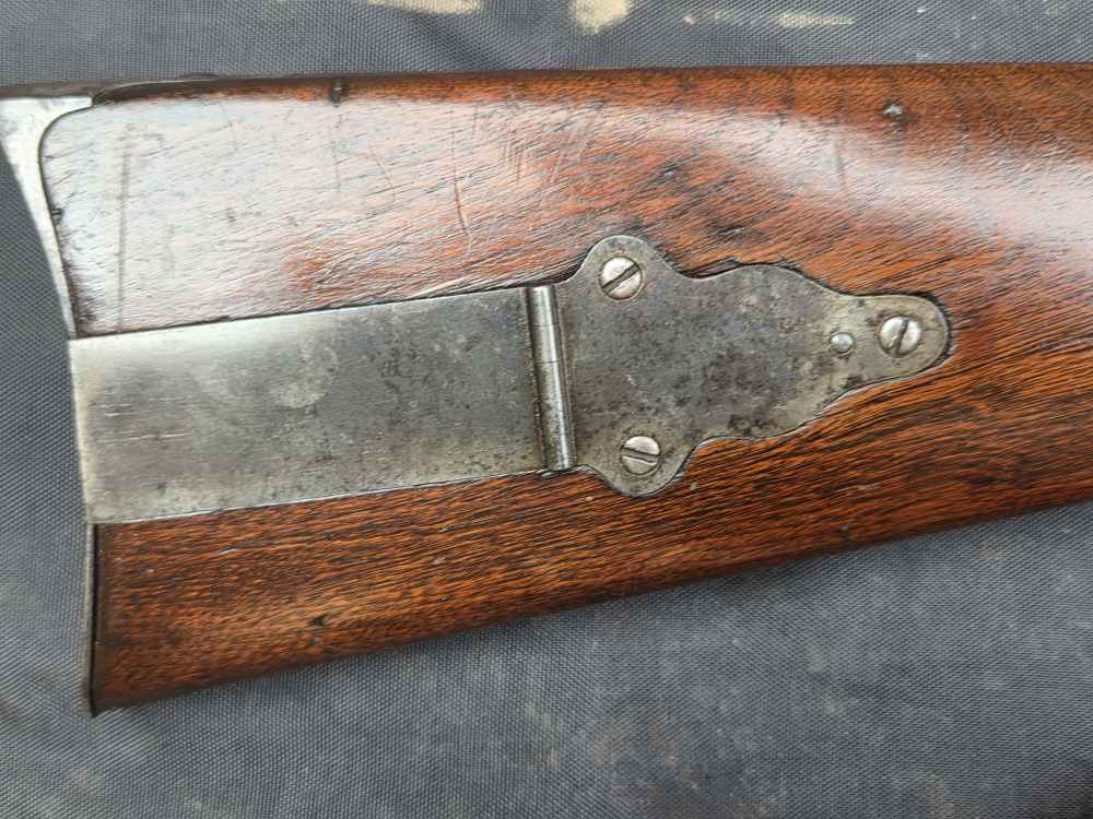 ANTIQUE SHARPS M 1863 CARBINE CARTRIDGE CONVERSION 45 70 EXC BORE-img-10