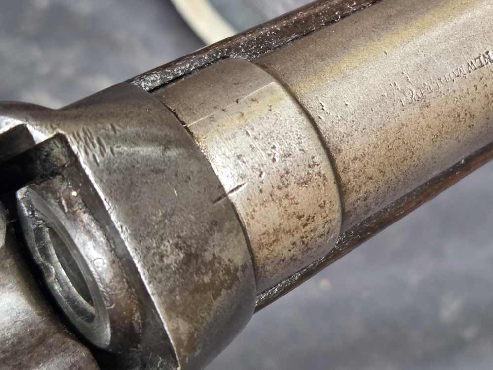 ANTIQUE SHARPS M 1863 CARBINE CARTRIDGE CONVERSION 45 70 EXC BORE-img-23