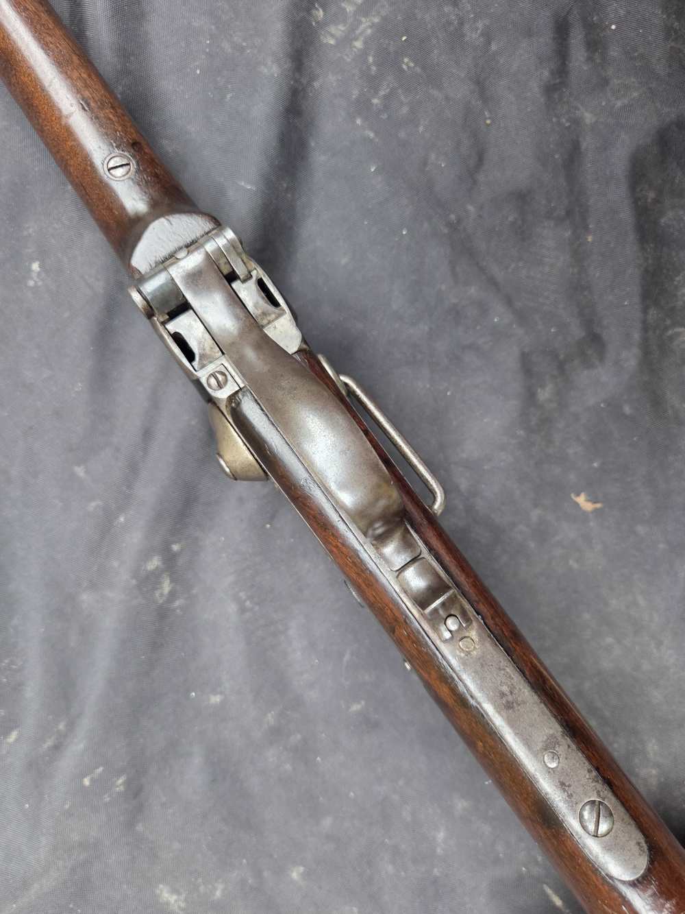 ANTIQUE SHARPS M 1863 CARBINE CARTRIDGE CONVERSION 45 70 EXC BORE-img-17