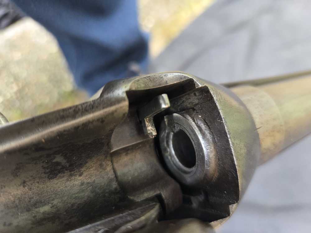 ANTIQUE SHARPS M 1863 CARBINE CARTRIDGE CONVERSION 45 70 EXC BORE-img-26