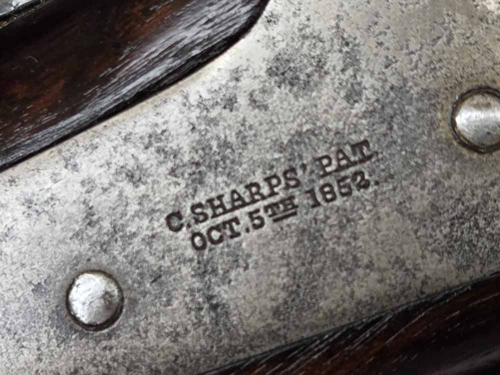 ANTIQUE SHARPS M 1863 CARBINE CARTRIDGE CONVERSION 45 70 EXC BORE-img-13