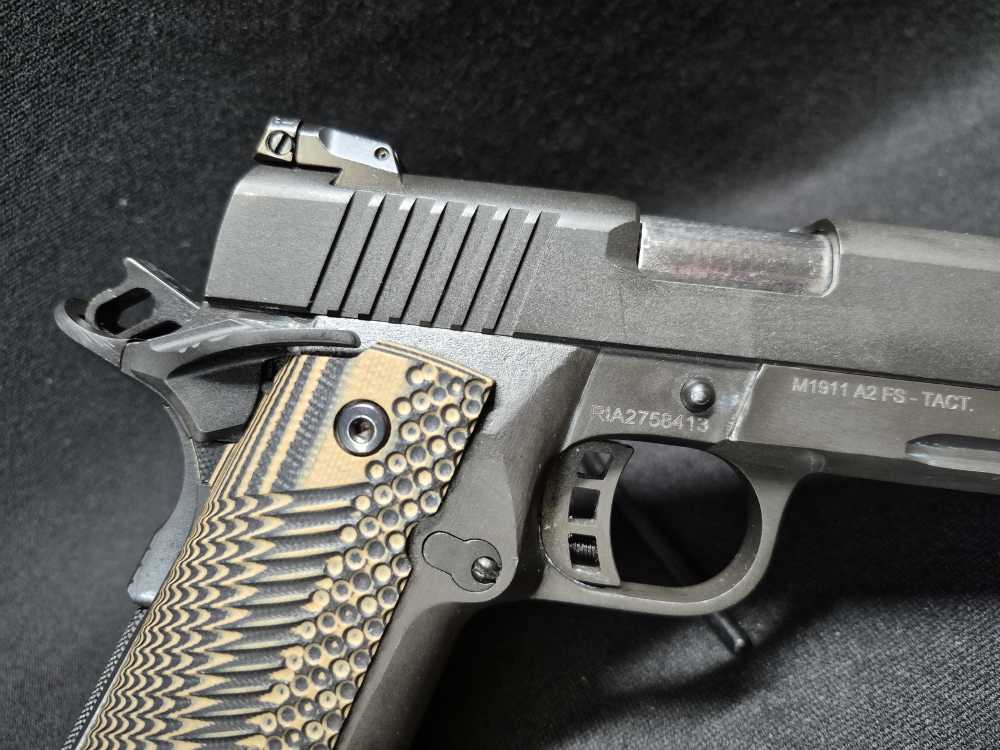 Rock Island M1911 A2 Tactical .45ACP Double Stack with 6 Magazines-img-3