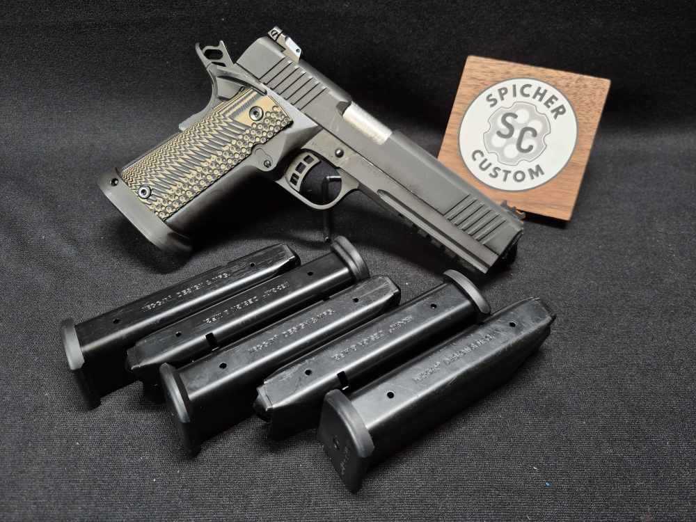 Rock Island M1911 A2 Tactical .45ACP Double Stack with 6 Magazines-img-0
