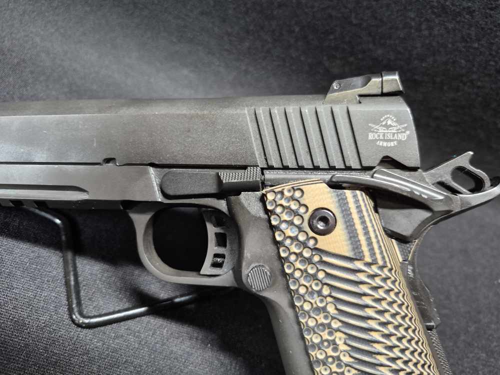 Rock Island M1911 A2 Tactical .45ACP Double Stack with 6 Magazines-img-11