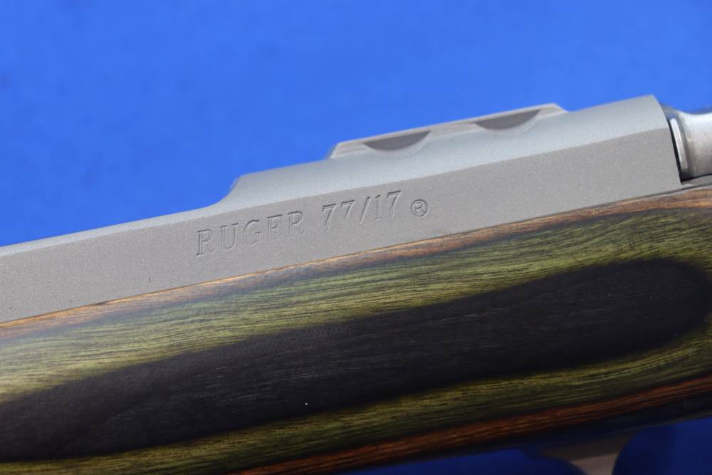 Ruger Model 77/22 Rifle 17 WSM 18" THREADED 17WSM STAINLESS LAMINATE 07219 -img-26