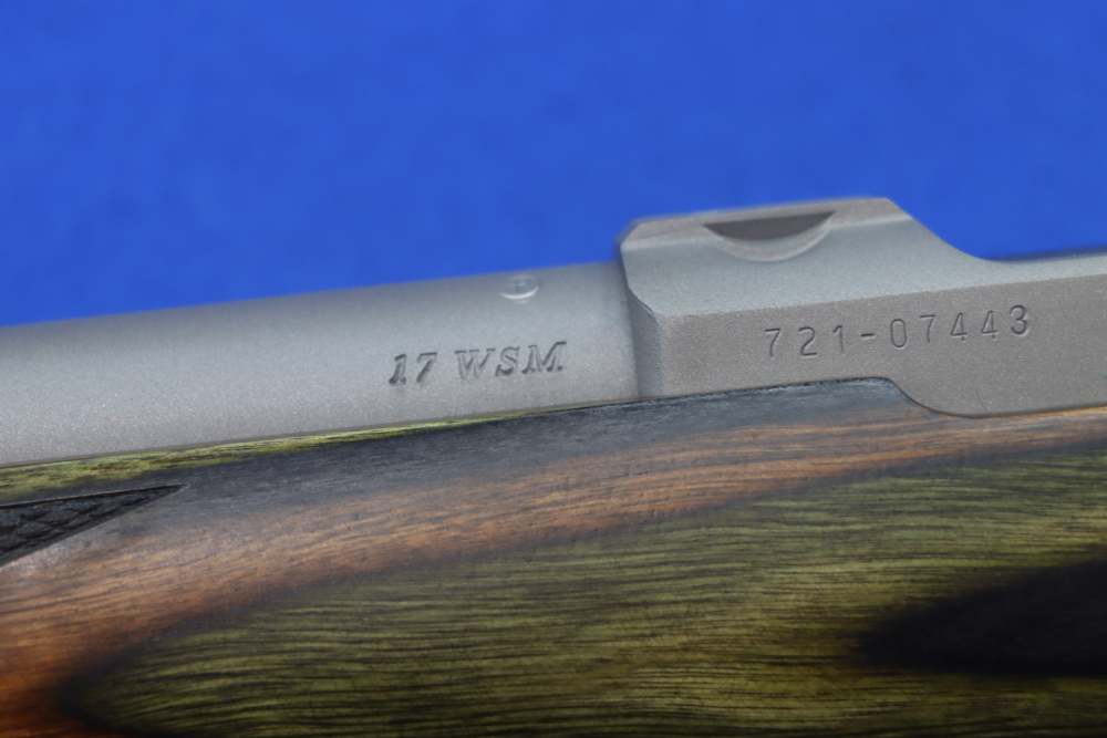 Ruger Model 77/22 Rifle 17 WSM 18" THREADED 17WSM STAINLESS LAMINATE 07219 -img-25