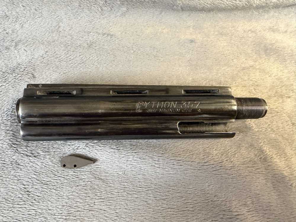 Colt Python Barrel .357 Mag 6” w/ front sight blade Penny Bid-img-0