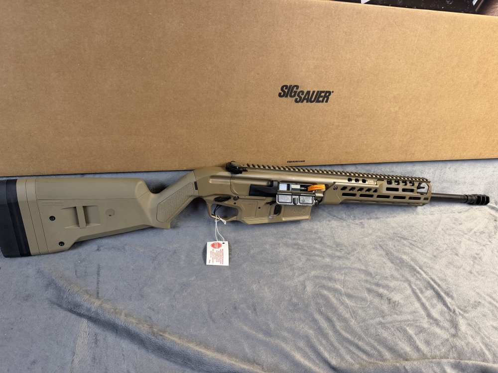 Sig Sauer MCX Regulator 5.56 Nato 16" FDE Coyote 10-roundPenny Bid CA-img-0