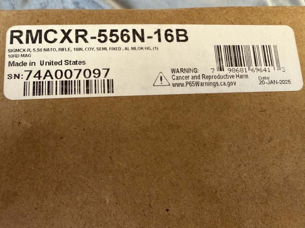Sig Sauer MCX Regulator 5.56 Nato 16" FDE Coyote 10-roundPenny Bid CA-img-10