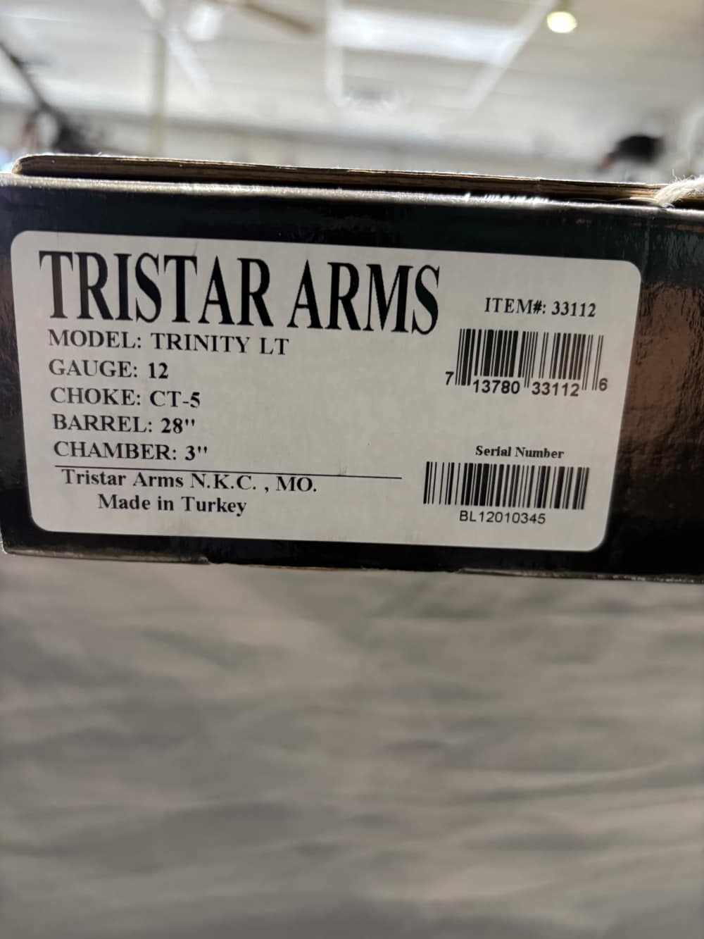 Tristar Trinity LT O/U, 12ga, 28" bbl, 1 choke-img-25