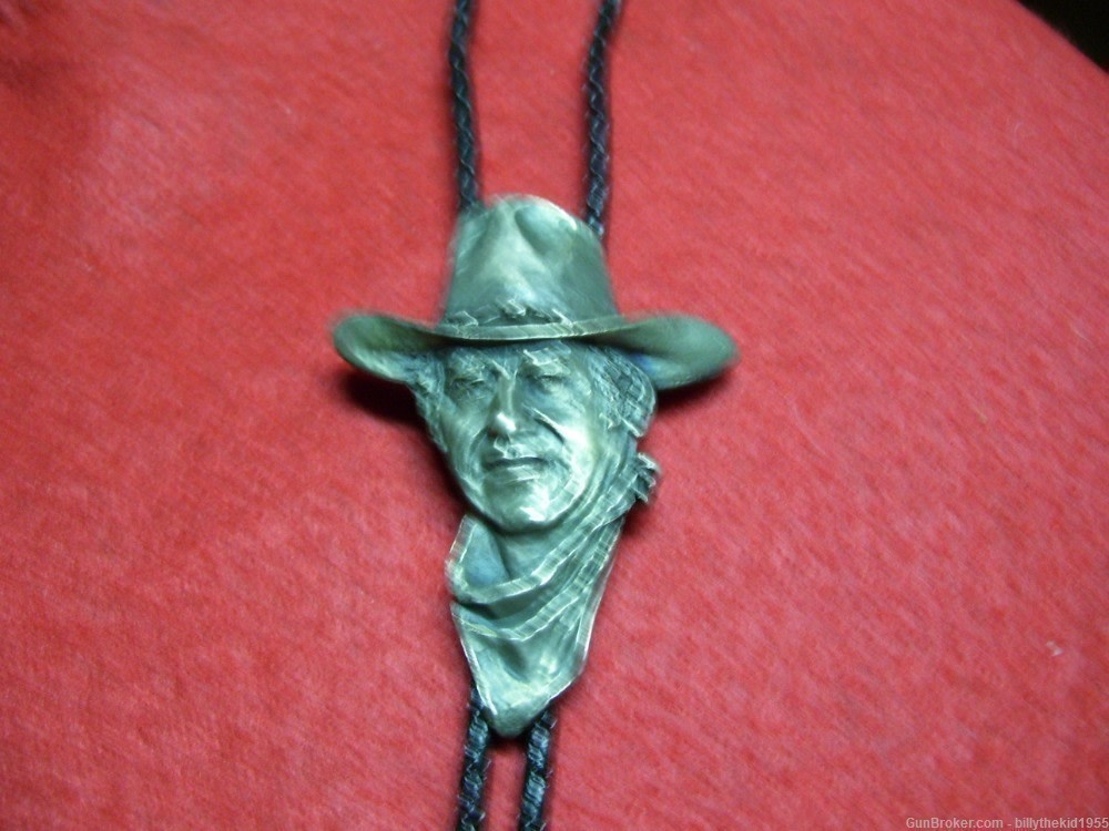 John Wayne Bolo Tie-img-1