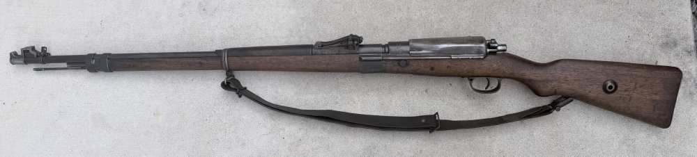 RARE WWI Gew98 with Night Sights, Dust Cover - WW1 Gewehr Trench Grouping-img-3