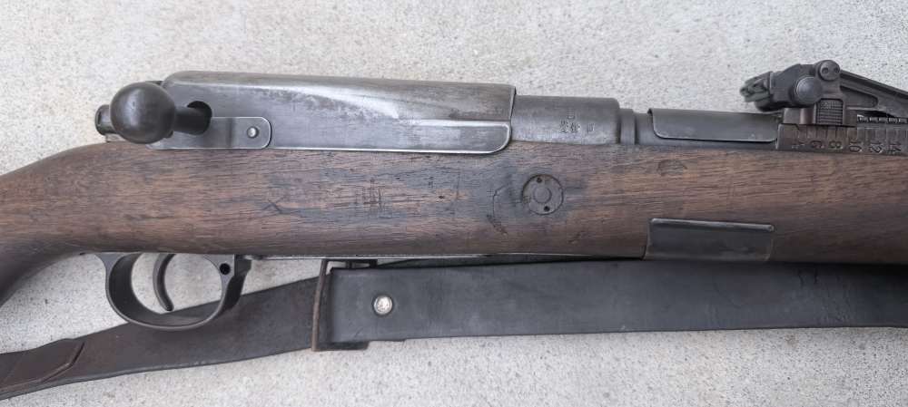 RARE WWI Gew98 with Night Sights, Dust Cover - WW1 Gewehr Trench Grouping-img-10